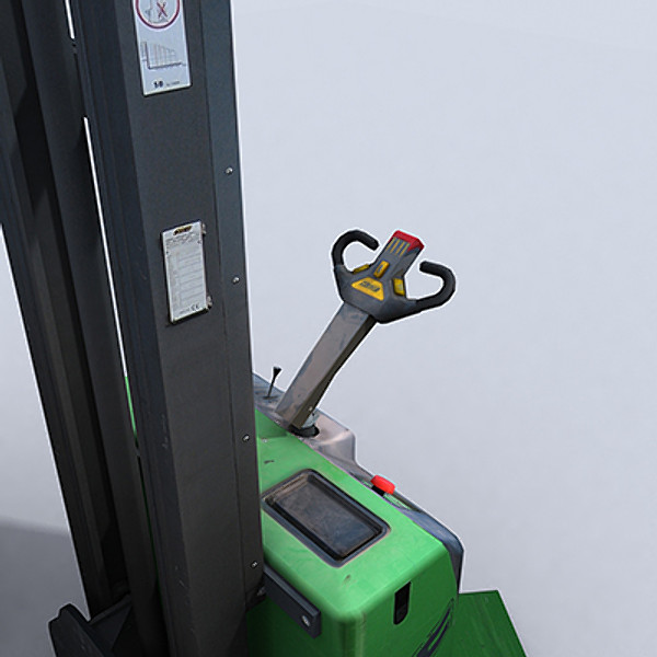 pallet stacker 3d model - Pallet Stacker 1 by papillon