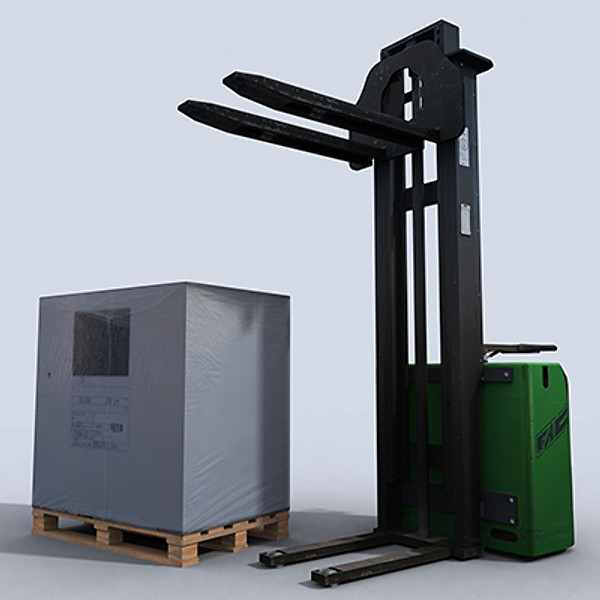 pallet stacker 3d model - Pallet Stacker 1 by papillon