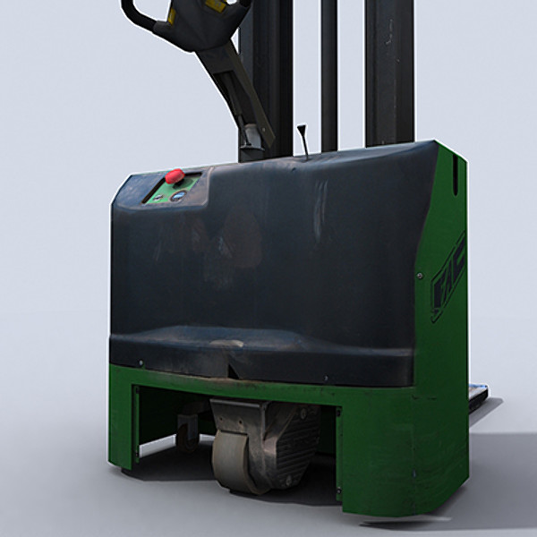 pallet stacker 3d model - Pallet Stacker 1 by papillon