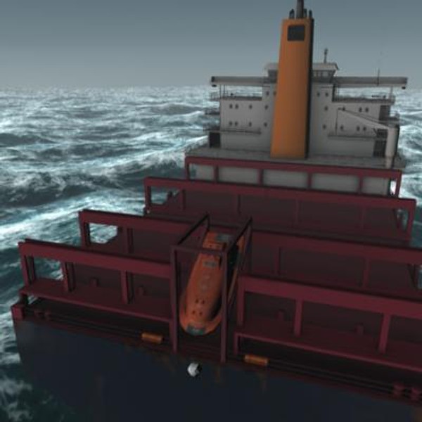container ship bonn express 3d model - Ship Bonn Express class by rdklein