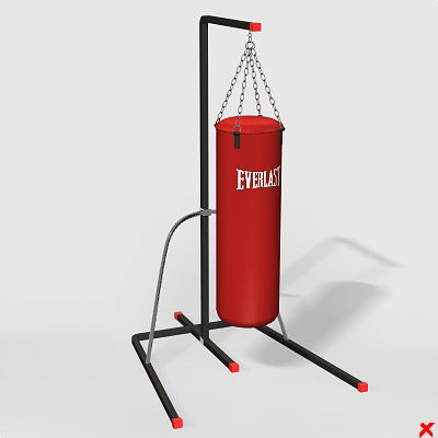 3d model bag heavy - Heavy bag002_max.ZIP by Fworx