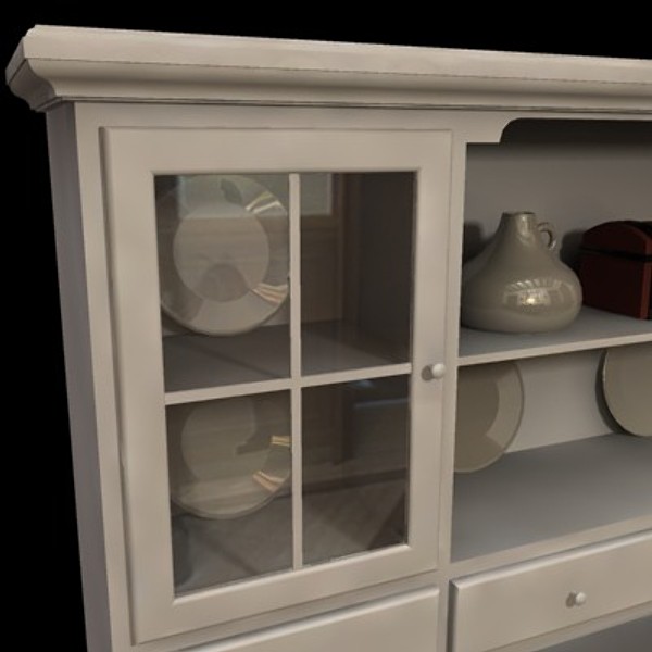 hutch buffet 3ds - hutch.3DS by savitch