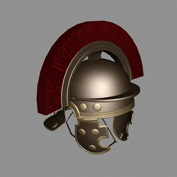 3d model roman centurion helmet - Roman Centurion Helmet by mostlysquare