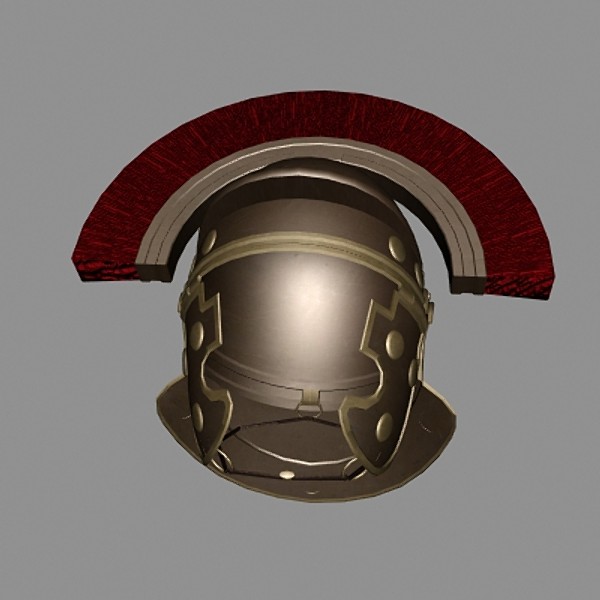 3d model roman centurion helmet - Roman Centurion Helmet by mostlysquare