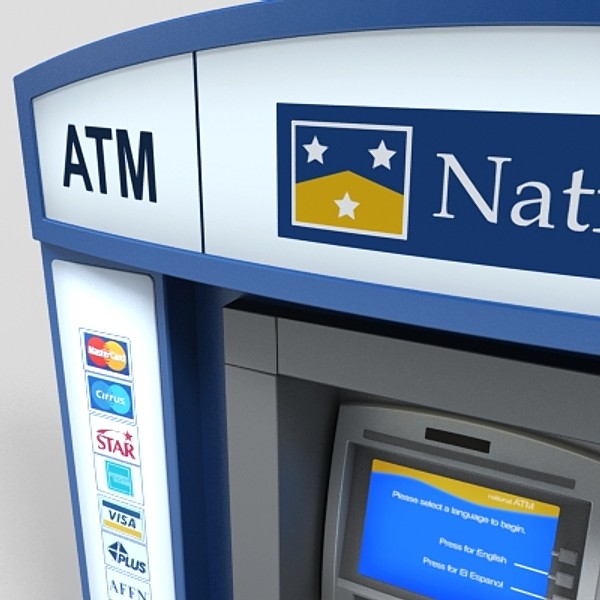 atm 3d model - atm 2 by monkeyodoom