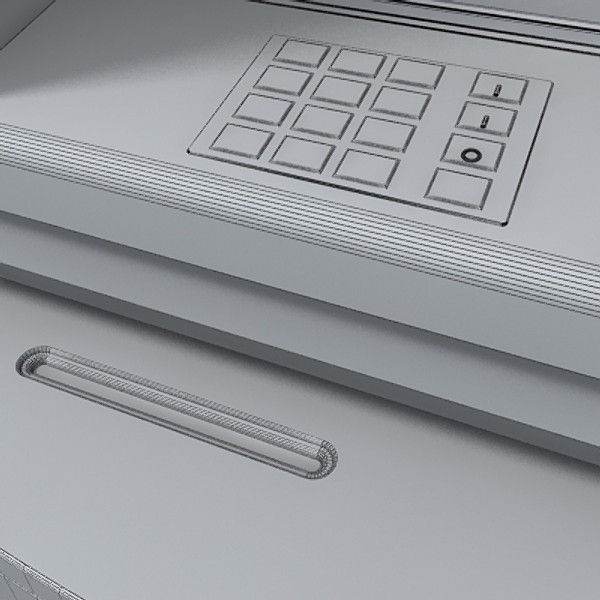atm 3d model - atm 2 by monkeyodoom