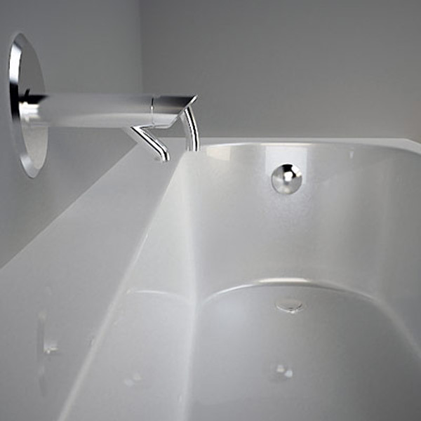 3d bathroom furniture washbasin model - Bathroom collection by QLEE