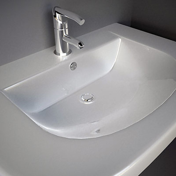3d bathroom furniture washbasin model - Bathroom collection by QLEE