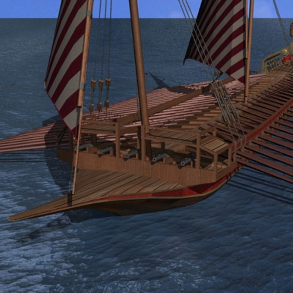 turkish galley 3d 3ds - Galley by mostlysquare