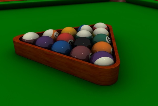3ds billiards table - Billiards Table by MattTrout
