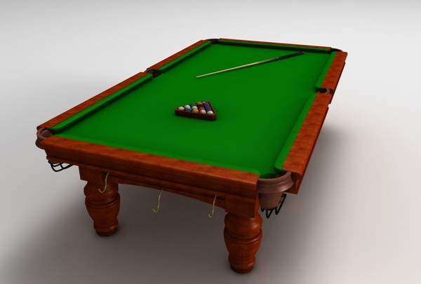 3ds billiards table - Billiards Table by MattTrout