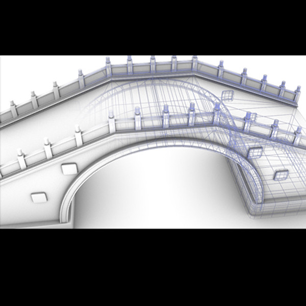 3ds max old chinese bridge - Chinese Bridge by BigIslandEnt