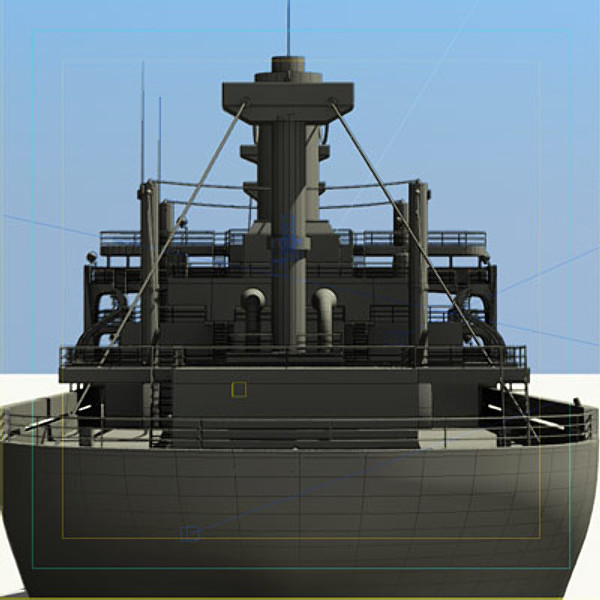3ds max victory ship cargo - Cargo ship (3ds) by QLEE