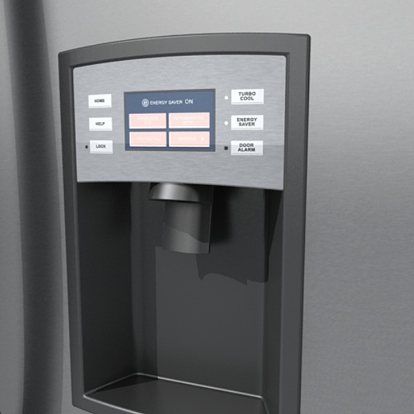 refrigerator freezer 3d max - refridgerators by monkeyodoom