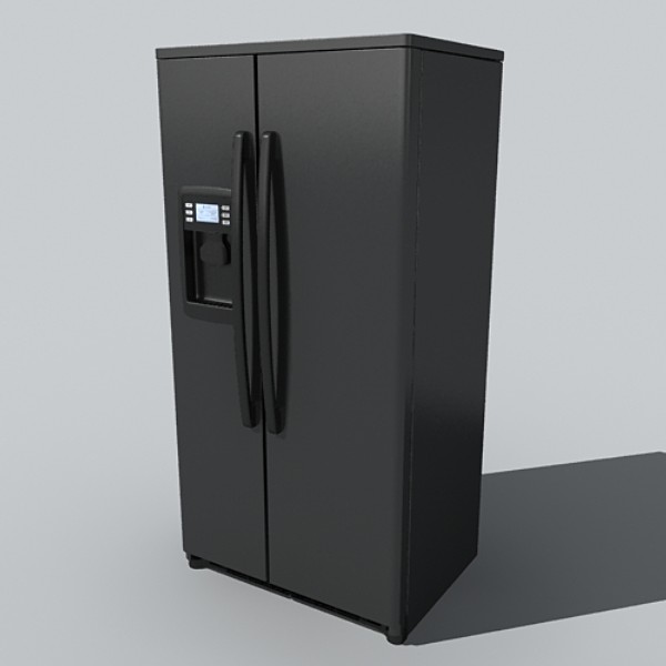 refrigerator freezer 3d max - refridgerators by monkeyodoom