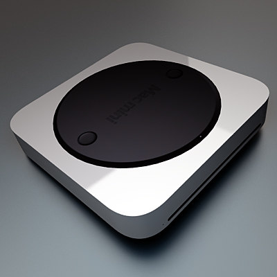 new iphone 4 ipod 3d model - new iPhone 4  iPod 4 Mac mini -  collection cell phone... by Leeift