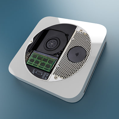 new iphone 4 ipod 3d model - new iPhone 4  iPod 4 Mac mini -  collection cell phone... by Leeift