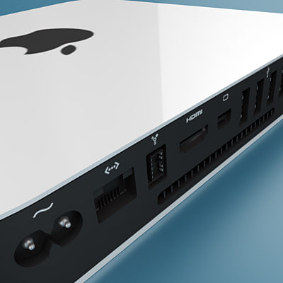 new iphone 4 ipod 3d model - new iPhone 4  iPod 4 Mac mini -  collection cell phone... by Leeift