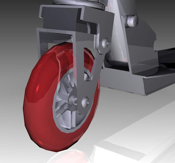 kick scooter dxf - Kick Scooter by mostlysquare