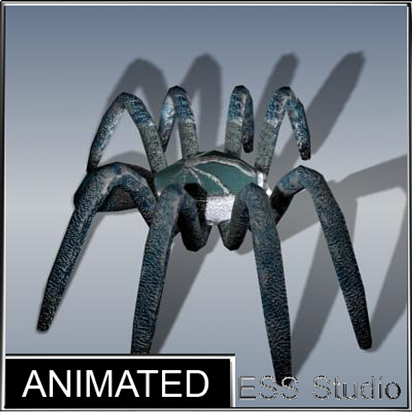cobalt tarantula animation max - Cobalt Tarantula Animated by ESS Studio