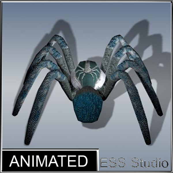 cobalt tarantula animation max - Cobalt Tarantula Animated by ESS Studio