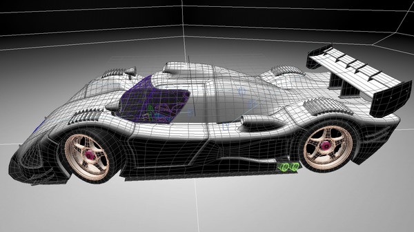 empire emerald lmp 3d model - Empire LMP Emerald Concept by rwtf