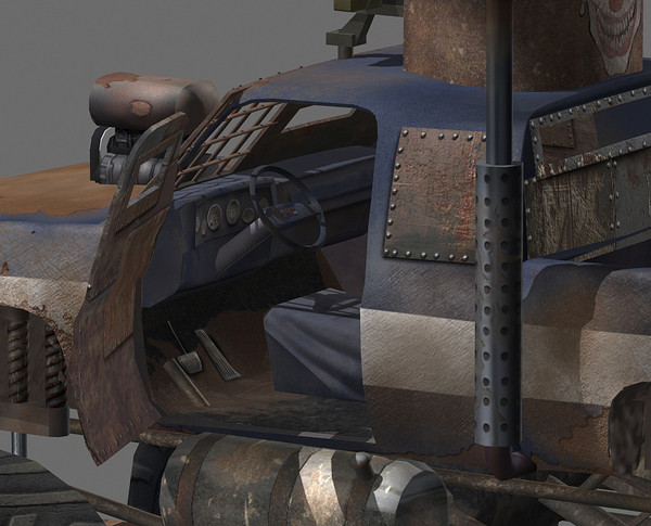 3d post apocalyptic mad - monster truck.rar by EarlEstes