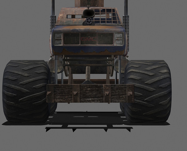 3d post apocalyptic mad - monster truck.rar by EarlEstes