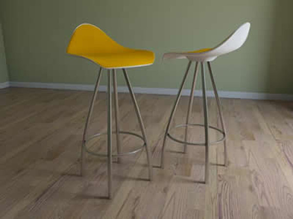 mid-century modern living room furniture 3d ma - Mid-Century Modern Living Room Set by evolution0834