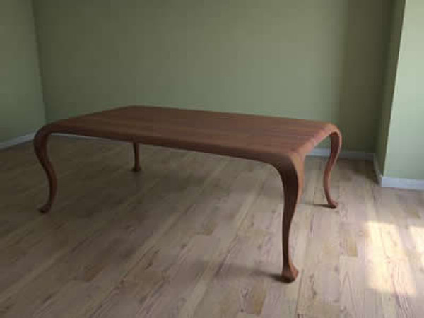 mid-century modern living room furniture 3d ma - Mid-Century Modern Living Room Set by evolution0834