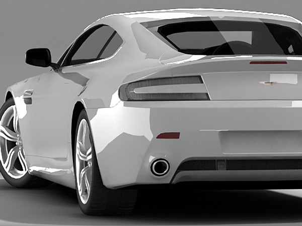 3d aston martin v8 vantage - Aston Martin V8 Vantage by fabelar