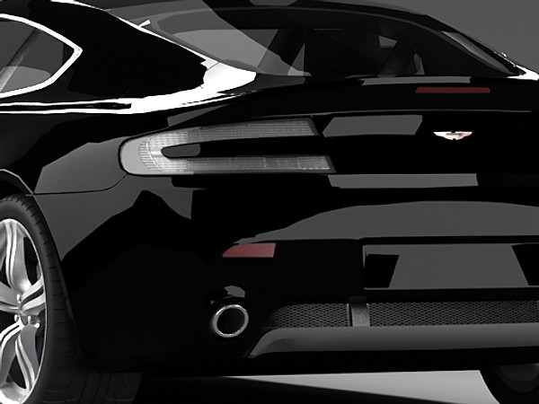 3d aston martin v8 vantage - Aston Martin V8 Vantage by fabelar