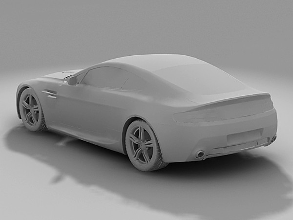 3d aston martin v8 vantage - Aston Martin V8 Vantage by fabelar