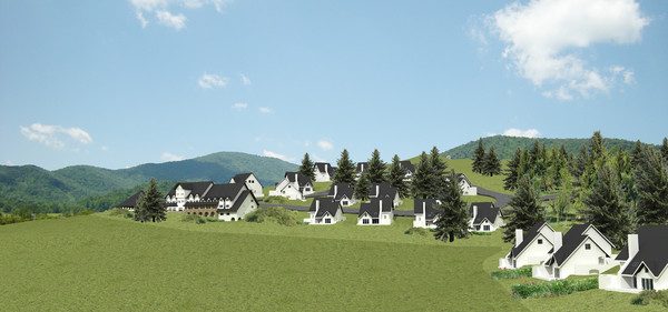 3ds city mountain - High Definition Mountain City by studiorender