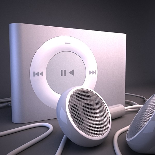 details ipod shuffle obj - Apple iPod Shuffle by LESTAK
