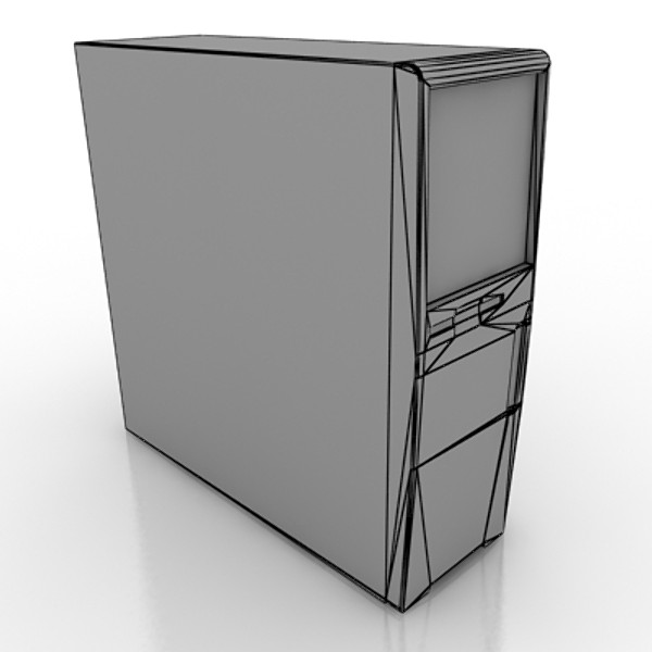 3d model desktop pc - PC desktop 2 by StepanProkop
