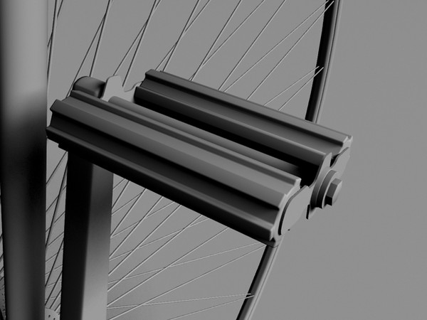 xix century bicycle 3d model - Penny Farthing 1886 by Gonzo_3d