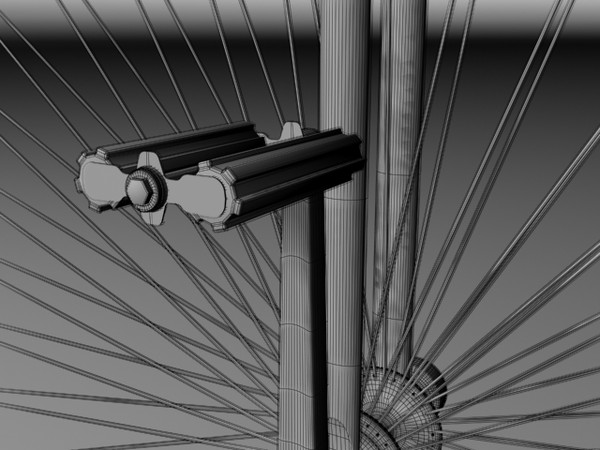 xix century bicycle 3d model - Penny Farthing 1886 by Gonzo_3d