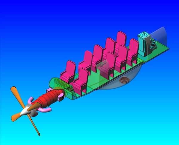 3d pilatus aircraft sat transport model - Transport Aircraft C-28.sat or .dwg by RodgerSaintJohn