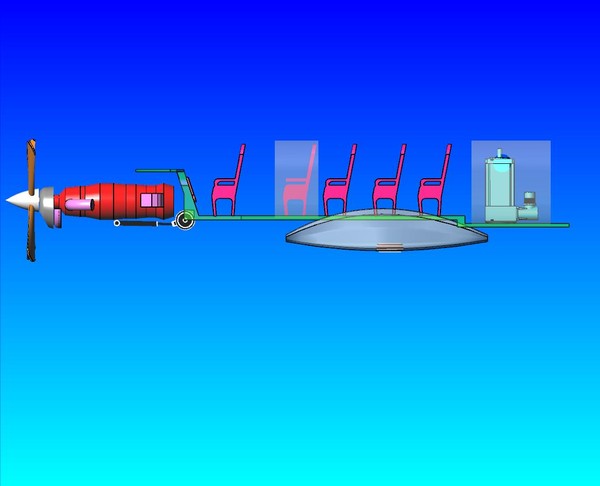 3d pilatus aircraft sat transport model - Transport Aircraft C-28.sat or .dwg by RodgerSaintJohn