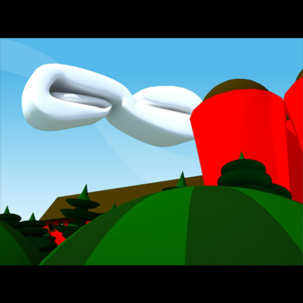 farm cartoon 3d max - Cartoon Farm by utanmaz