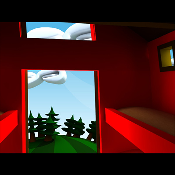 farm cartoon 3d max - Cartoon Farm by utanmaz