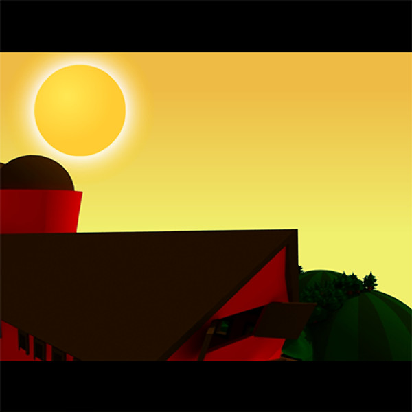 farm cartoon 3d max - Cartoon Farm by utanmaz