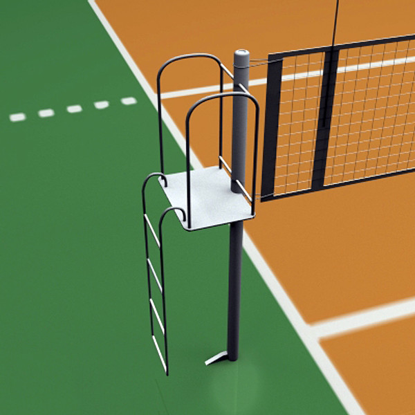 c4d volleyball court - Volleyball Court by scripter