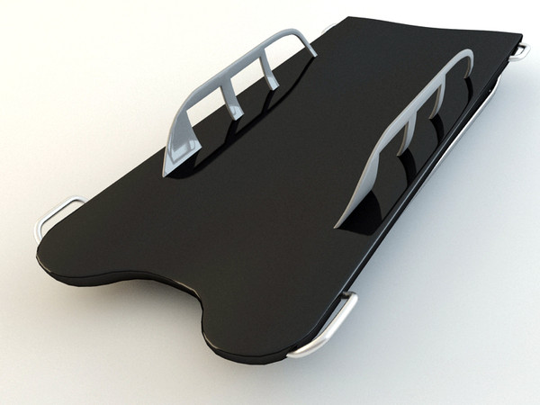 skeleton sled 3d model - Skeleton Sled... by Tornado Studio