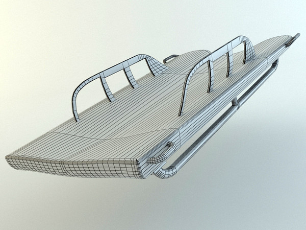 skeleton sled 3d model - Skeleton Sled... by Tornado Studio