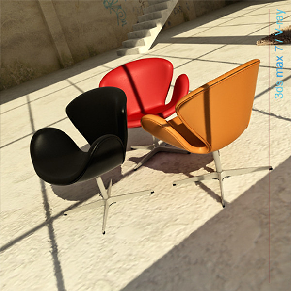 design swan chair max - swan chair by lajhar