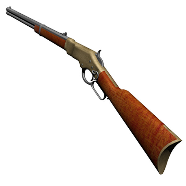 3ds 1866 winchester rifle - Winchester 1866 by mostlysquare