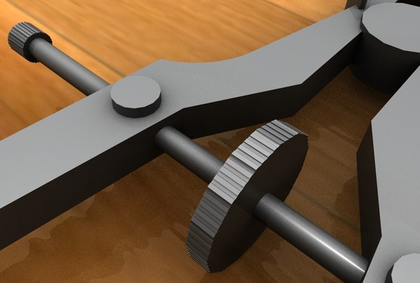 3d model of drafting compass - Drafting Compass... by MattTrout