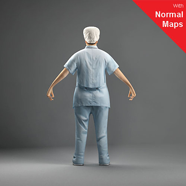 3ds axyz characters human - WWom0006-Tp by axyzdesign